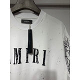Amiri T Shirts Fashion Print Couple High Street