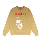 Amiri Sweatshirt Printed Trendy Pure Cotton