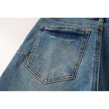 Purple Brand Jeans Pure Cotton High Street Trend
