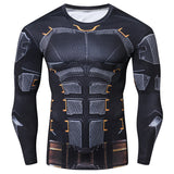 Marvel T Shirt Hero Spider-Man Clothes Avengers 4 Combat Clothes T-shirt