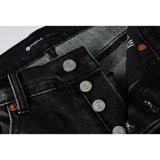 Purple Brand Jeans Pure Cotton High Street Trend #9018