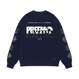 Amiri Sweatshirt Printed Trendy Pure Cotton