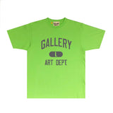 Gallery Dept T Shirt Retro Printed Loose Short-Sleeved Shirt