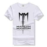 Marilyn Manson T Shirt Marilyn Manson Printed Loose T Shirt Men