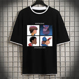 Stranger Things T Shirt Stranger Things Stranger Things Short Sleeve T-shirt Men's and Women's Loose Casual Large Size Couple Cotton Summer