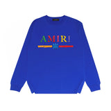 Amiri Long Sleeved Shirt Printed Trendy Pure Cotton