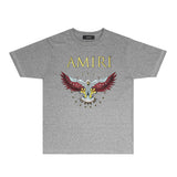 Amiri T Shirts Printed Trendy Pure Cotton