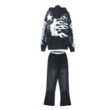 HS Hoodie And Pants Two-Piece Set