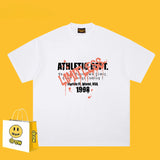 Drew T Shirts Smiley Face Short Sleeve T-shirt
