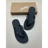 Louboutin-style red bottom shoes european station clbest selling red bottom summerflats rubber flip-flops casual beach sandals outdoor men's shoes