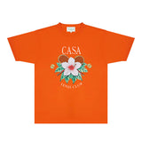 Casablanca T Shirts Fashion Print Street