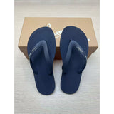 Louboutin-style red bottom shoes european station clbest selling red bottom summerflats rubber flip-flops casual beach sandals outdoor men's shoes