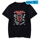 Stranger Things T Shirt Summer Menswear Amazon Pullover Short Sleeve Hellfire Club Stranger Things 4 Men's T-shirt Manufacturers Send On Behalf