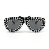 Trendy punk glasses retro