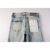 Purple Brand Jeans Pure Cotton High Street Trend #9050