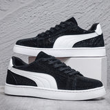 Louboutin-style red bottom shoes mencl red bottom casual shoes spiritual social boy sneakers fashiontrendy real microfiber leather shoes white shoes nightclub