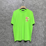 Amiri t shirts flower printing short sleeve