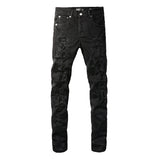 Purple Brand Jeans Pure Cotton High Street Trend #9108