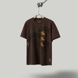Travis Scott T Shirts x Mitchell x Ness Miami Hurricanes Seal Short Sleeve