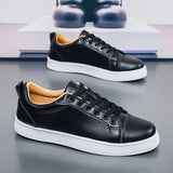 Louboutin-style red bottom shoes mencl red bottom casual shoes casual social boy sneakers fashiontrendy leather shoes white shoeswork clothing business shoes