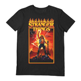 Stranger Things T Shirt Stranger Things Character Flame Print T-shirt Short Sleeve Top Cotton plus Size Loose