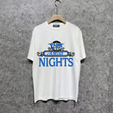 Amiri t shirts earth letter printing short sleeve
