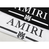 Amiri T Shirts Fashion Print Couple High Street