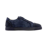 Louboutin-style red bottom shoes cl men's shoes electric embroidered red bottom white shoes breathable sneakers men's shoes flatscasual shoes crescent shoes