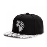 Trendy flat brimmed hat shade