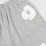 Denim Tears Outfit: T Shirt/Shorts (Separate Purchase Options) Loose Short Sleeve T-shirt Casual Shorts Suit
