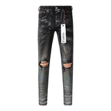 Purple Brand Jeans Pure Cotton High Street Trend #9028