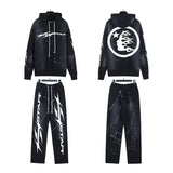 HS Hoodie And Pants Two-Piece Set