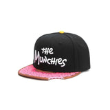Trendy flat brimmed hat cartoon sunshade
