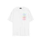 We11 Done T Shirts Color Logo Back Printing Men's and Women's Same Summer Casual