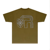 Rhude T Shirts Printed Trendy Pure Cotton