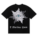 Godspeed T Shirts Helicopter Free Muse Printed Cotton Casual Short Sleeves Men and Women
