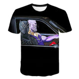 Marvel T Shirt Summer Short Sleeve T-shirt round Neck
