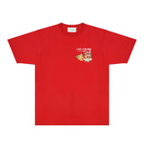 Casablanca T Shirts Fashion Print Street