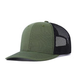 Trendy flat brimmed hat breathable