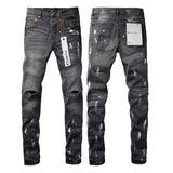 Purple Brand Jeans Pure Cotton High Street Trend #9039