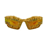 Trendy punk glasses special-shaped epoxy y2k