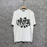 Amiri t shirts morning glory printing short sleeve