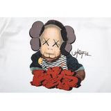 Travis Scott T Shirts Cactus Jack x Utopia x KAW joint doll short sleeve