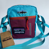 Mens Casual Bags pata shoulder messenger bag plaid contrasting shoulder bag
