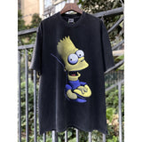 Mens Vintage T-Shirts VINTAGE Old Printed Crew Neck Short Sleeve T-Shirt