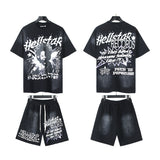 HS T-Shirt And Shorts Two-Piece Set
