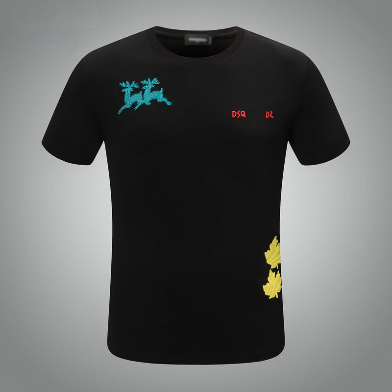 Dsq2 T Shirt Casual Sports Printed Short Sleeve Summer Men