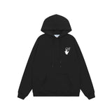 OFF WHITE Hoodie Trendy Street Style Personalized Cotton