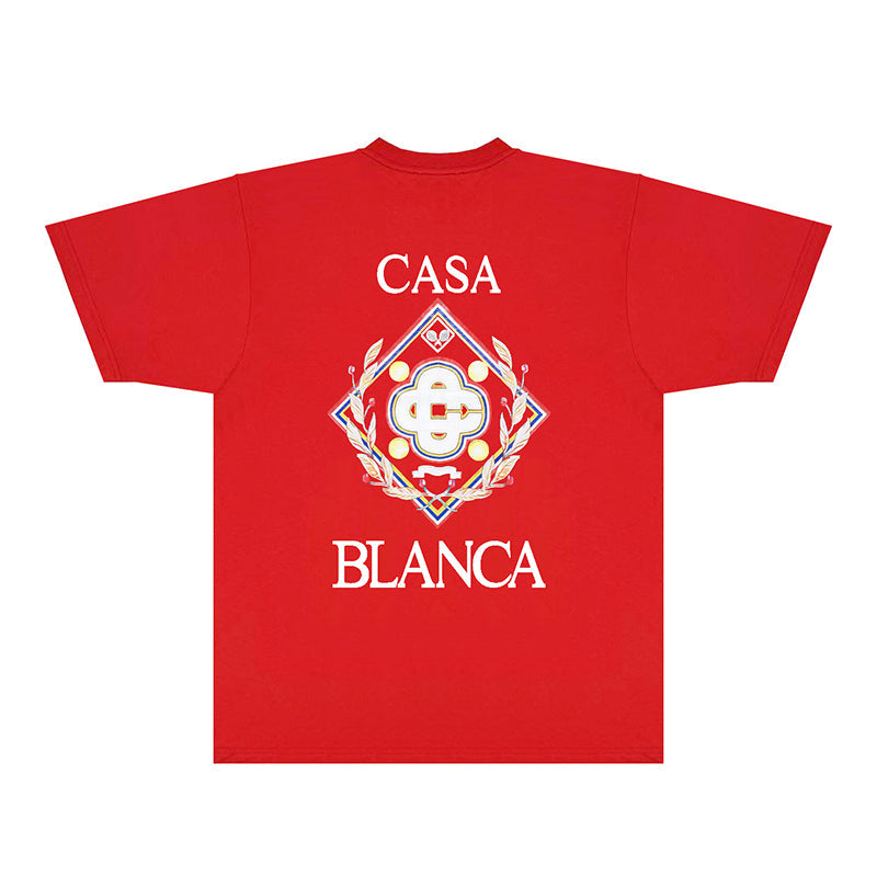 Casablanca T Shirts Fashion Print Street