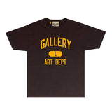 Gallery Dept T Shirt Retro Printed Loose Short-Sleeved Shirt